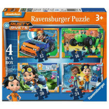 Ravensburger 4 az 1-ben puzzle (12, 16, 20, 24 db-os) - Rusty Rivets (06983) puzzle, kirakós