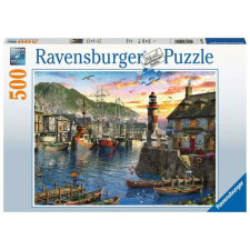 Ravensburger 500 db-os puzzle - Reggel a kikötőben (15045) puzzle, kirakós