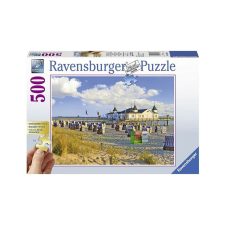 Ravensburger 500 db-os XXL puzzle - Strand, Ahlbei (13652) puzzle, kirakós