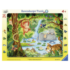  Ravensburger A dzsungelben 24 darabos puzzle (53131) puzzle, kirakós