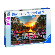 Ravensburger: Amszterdami bicikli túra 1000 darabos puzzle puzzle, kirakós