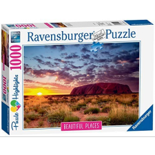 Ravensburger Beautiful Places Ayers-szikla - Ausztrália 1000 darabos puzzle puzzle, kirakós