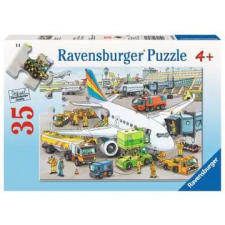 Ravensburger Busy Airport Kirakós játék 35 db Rajzfilmek puzzle, kirakós