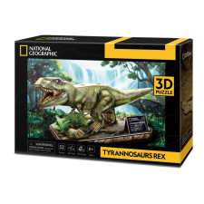 Ravensburger CubikFun: 3D puzzle T-Rex puzzle, kirakós