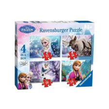 Ravensburger Disney: Jégvarázs 4 az 1-ben puzzle szett - Ravensburger puzzle, kirakós