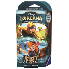 Ravensburger Disney Lorcana: Azurite Sea - Starter Deck Emerald & Sapphire társasjáték