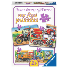 Ravensburger Első puzzle szett közlekedési járművek - Ravensburger puzzle, kirakós