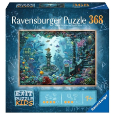 Ravensburger Exit KIDS Puzzle: Elsüllyedt Atlantisz, 368 darabos puzzle, kirakós