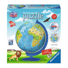 Ravensburger Földgömb puzzle a világ állataival 180db-os - Ravensburger puzzle, kirakós