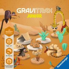 Ravensburger GraviTrax Junior Erweiterung Sivatag versenypálya kiegészítő autópálya és játékautó