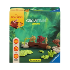 Ravensburger GraviTrax Junior Golyópálya kiegészítő - Oroszlánkirály (23862) autópálya és játékautó
