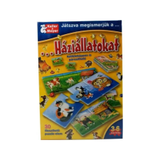 Ravensburger Játszva megismerjük a háziállatokat 30 darabos puzzle puzzle, kirakós