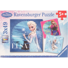 Ravensburger Jégvarázs 3 x 49 darabos puzzle puzzle, kirakós