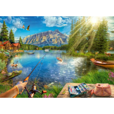 Ravensburger Life at the Lake Kirakós játék 1000 db Tájkép puzzle, kirakós