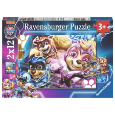 Ravensburger Mancs őrjárat: A szuperfilm, 2× 12 darabos puzzle, kirakós