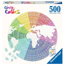 Ravensburger Mandala színek köre puzzle 500 darabos - Ravensburger puzzle, kirakós