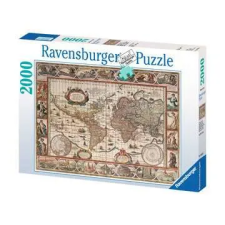 Ravensburger Map of the World 1650 Blokk puzzle 2000 db Térképek puzzle, kirakós