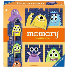 Ravensburger Memóriajáték - 3D dimenziók  Ajánlott 4-12 éves korig unisex (16610) kártyajáték