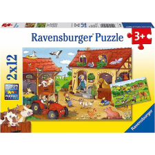 Ravensburger Munka a gazdaságban 2 az 1-ben puzzle puzzle, kirakós