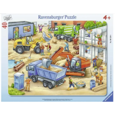 Ravensburger Nagy munkagépek 40 darabos puzzle puzzle, kirakós