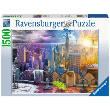 Ravensburger: New York nyári és téli puzzle 1500 darabos puzzle, kirakós