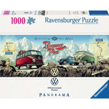Ravensburger Panorama - A furgonnal a Brenner felett 1000 darabos puzzle puzzle, kirakós