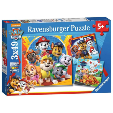 Ravensburger Paw Patrol puzzle 3x49 darabos puzzle, kirakós