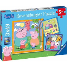 Ravensburger Peppa malac 3 az 1-ben puzzle (5579) puzzle, kirakós