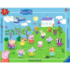 Ravensburger Peppa malac, 8-17 darabos puzzle puzzle, kirakós