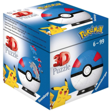 Ravensburger Pokémon kék labda - 3D puzzle - Ravensburger puzzle, kirakós