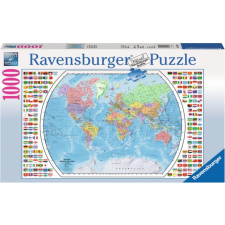 Ravensburger Politikai Világtérkép 1000 db Puzzle (196333) puzzle, kirakós
