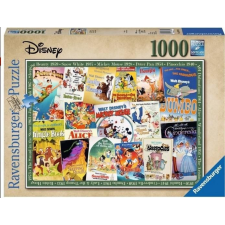 Ravensburger Puzzle 1000 darab - Disney filmplakátok puzzle, kirakós