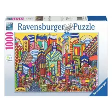  Ravensburger Puzzle 1000 db - Boston by Jack Ottanio puzzle, kirakós