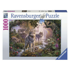  Ravensburger: Puzzle 1000 db - Farkascsalád nyáron puzzle, kirakós