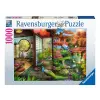  Ravensburger Puzzle 1000 db - Japán kert, teaház