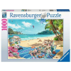 Ravensburger Puzzle 1000 db - Kagyló gyűjtő  Ajánlott 10-99 éves korig unisex (93727)