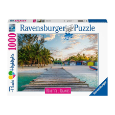  Ravensburger Puzzle 1000 db - Maldív szigetek (75570) puzzle, kirakós