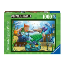 Ravensburger Puzzle 1000 db - Minecraft Mosaic puzzle, kirakós