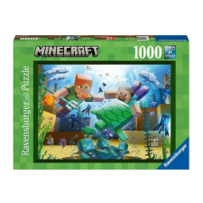  Ravensburger Puzzle 1000 db - Minecraft Mosaic (85133) puzzle, kirakós