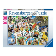 Ravensburger puzzle 1000 db-os – A traveler’s animal journal puzzle, kirakós