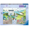Ravensburger Puzzle 1000 db - Parti házikó  Ajánlott 10-99 éves korig unisex (9987)