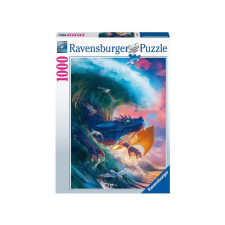 Ravensburger Puzzle 1000 db - Sárkány verseny puzzle, kirakós