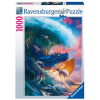 Ravensburger Puzzle 1000 db - Sárkány verseny  Ajánlott 10-99 éves korig unisex (99831)