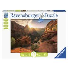 Ravensburger: Puzzle 1000 db - Zion kanyon USA (53848) puzzle, kirakós