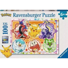 Ravensburger Puzzle 100 Darabos XXL - Pokemon (4005555010753) puzzle, kirakós