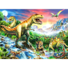 Ravensburger Puzzle 100 db - Dinoszauroszok  Ajánlott 6-10 éves korig unisex (47302)