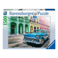 Ravensburger Puzzle 1500 db - Cuba, autók puzzle, kirakós