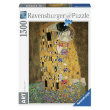 Ravensburger Puzzle 1500 db - Klimt Csók puzzle, kirakós