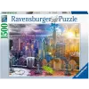 Ravensburger Puzzle 1500 db - New York télen-nyáron
