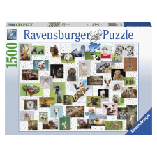 Ravensburger Puzzle 1500 db - Vicces állatok puzzle, kirakós